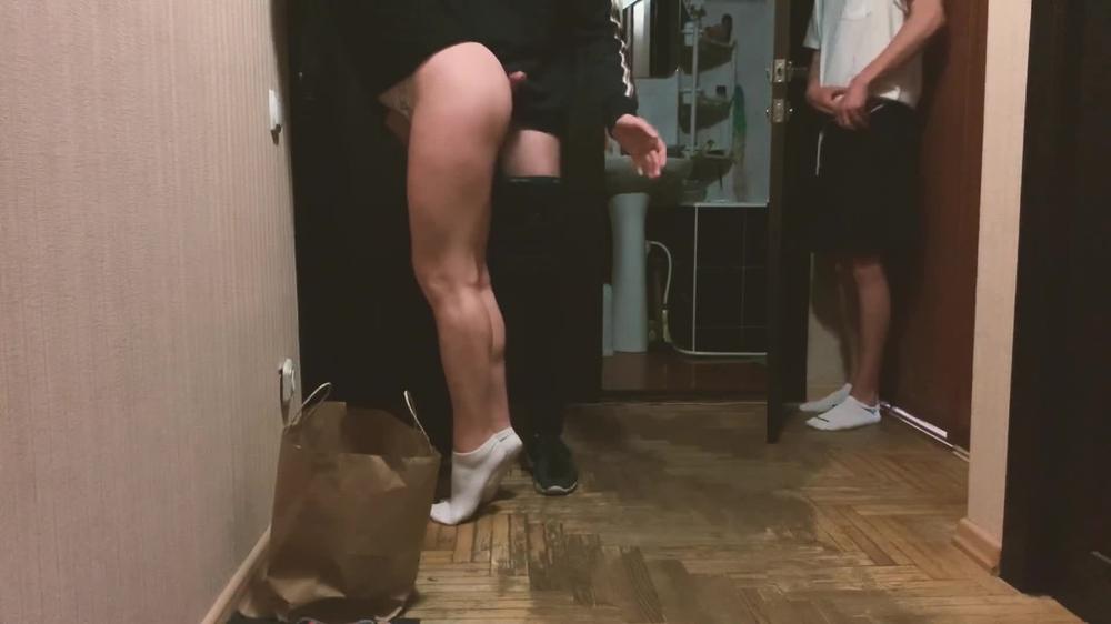Seduce Delivery Guy Compilation | Cuckold Husband Share his Wife | Naked,Blowjob,Creampie,Cumkiss