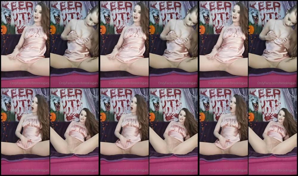 Brooklogan 27 10 2020 1145637585 Horny Play In My Sexy Satin And Pantyhose