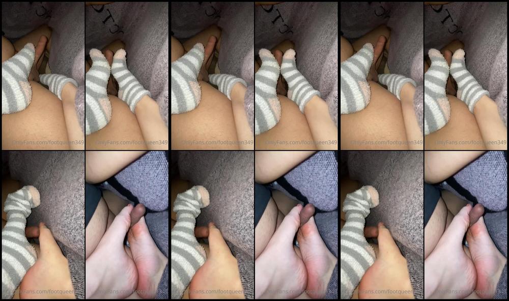 Footqueen349 21 06 2022 2496353509 Fuzzy Sockjob