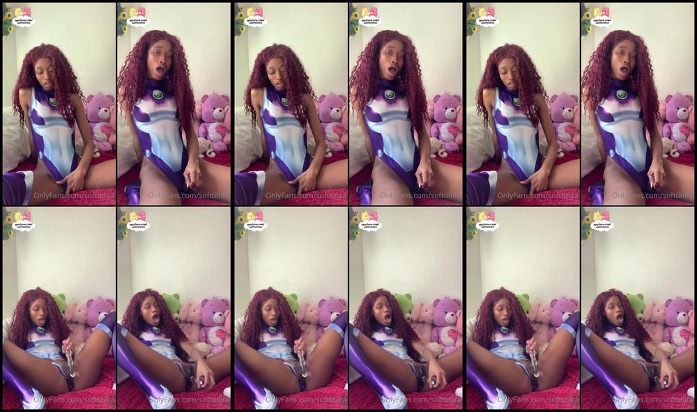 Softtitlita 02 02 2021 2022948919 Starfire Watch How She Relaxes After A Long Day Of Being A Teentitian Anal Plug Gla