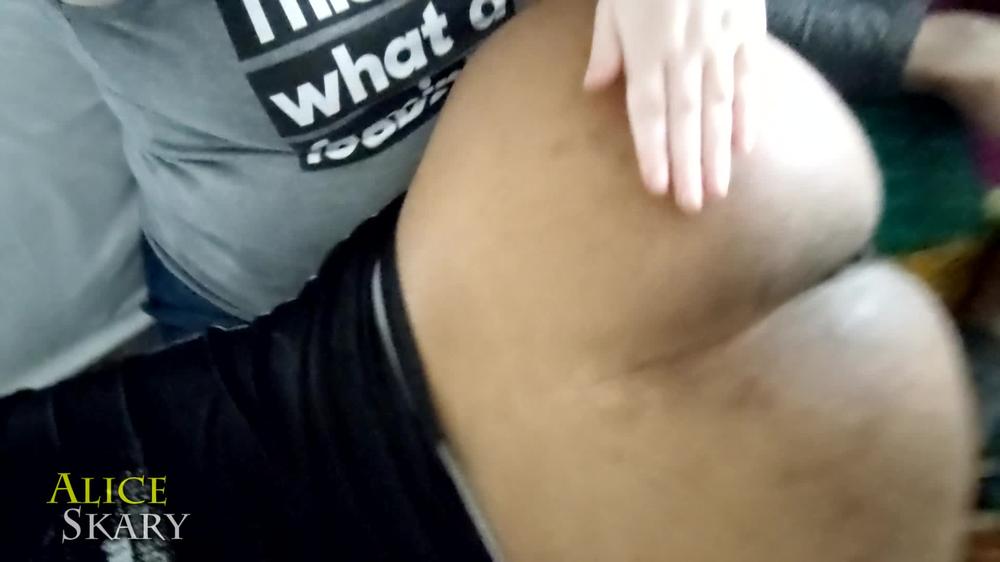 OTK Bare-Assed Spankings for Big Booty