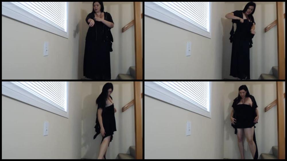 Booty4U Destroying Maxi Dress And Hoodie