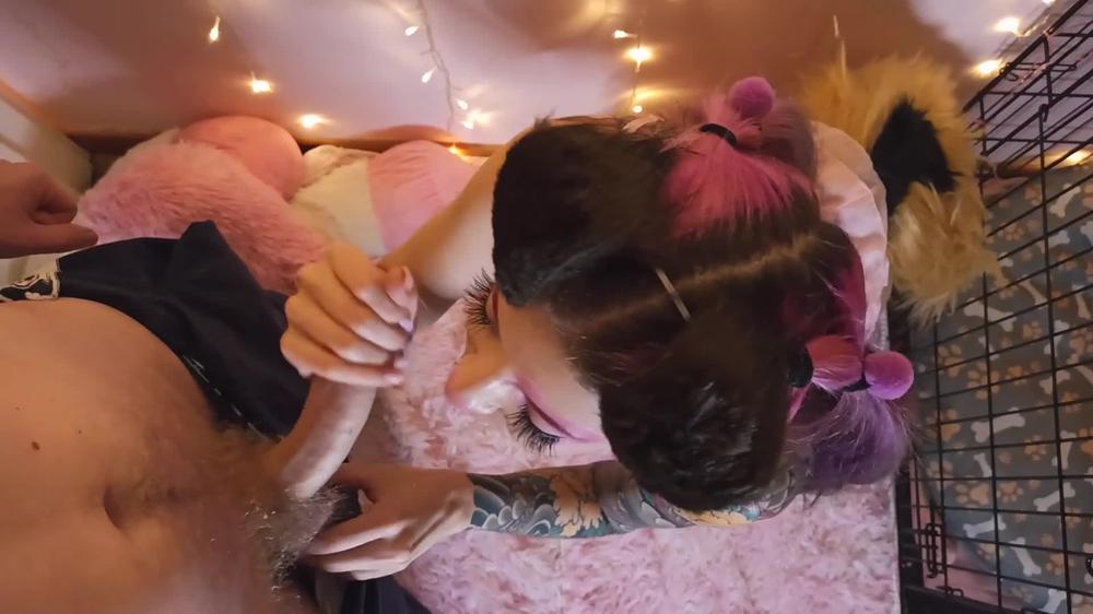 Puppygirlfriend Cute Pup Girl Intense Blowjob Pee Pov Manyvids