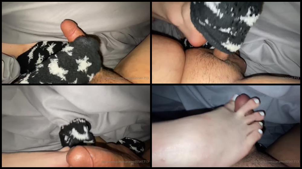 Footqueen349 14 04 2020 232606625 Star Socks Sock Job