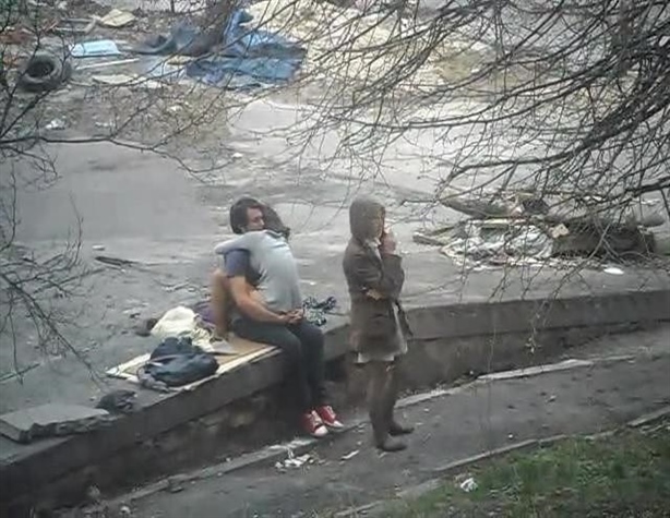 The spotted sex on the street / ( / Amateur)