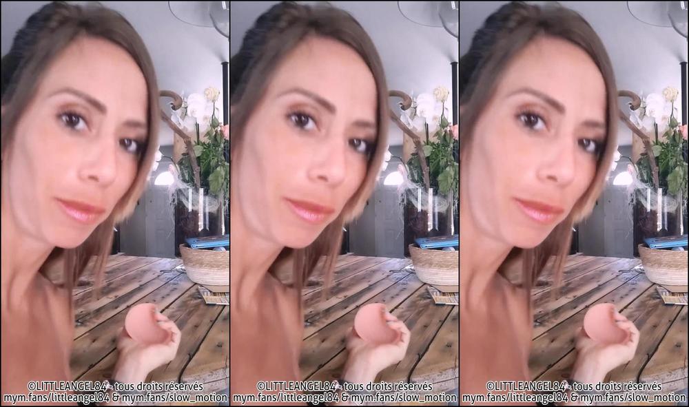 Littleangel84 - Je piège ma pote Slow_motion pour une baise hard entre filles - S03E09