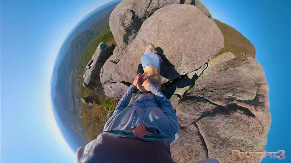 110 #Tinyplanet Porn - Cliffhanger Mountain Top Fucking¡ 1St Gopro Video In Tp_Poundpie3_1080P