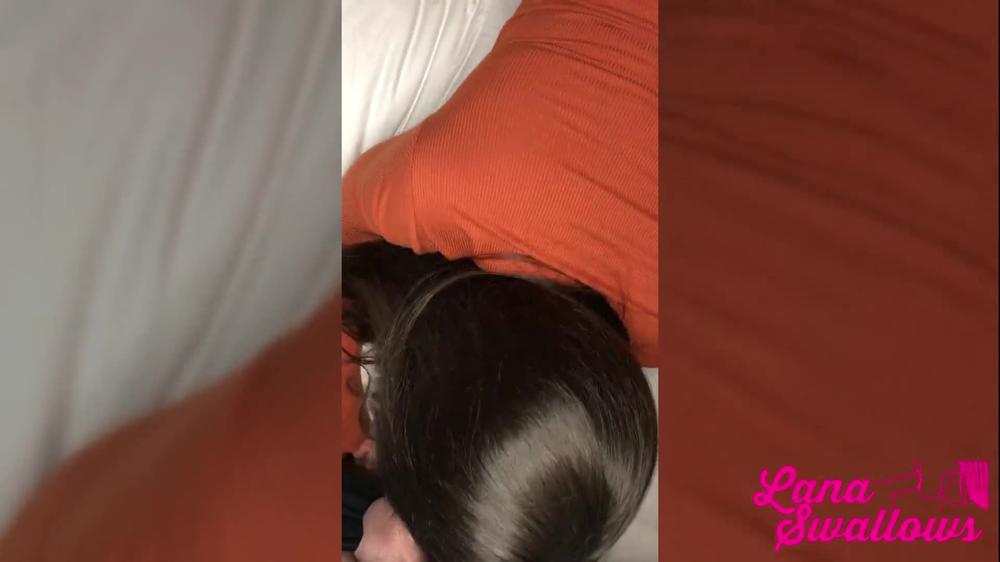 UNREAL THROAT FUCKING- ridiculous deepthroat from a sexy instagram slut POV