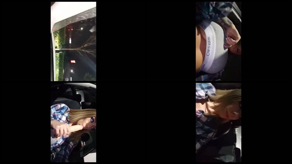 Karma Rx Public Car Pussyfuck