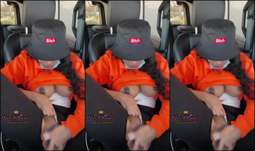 Waiting in the drive thru squirting