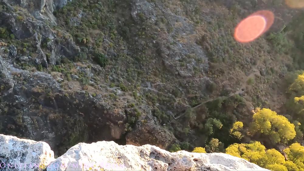 Getting Caught¡ Giving Him Blowjob, Mouth Creampie, On Cliff Nearby Tourist Trail - 2160P