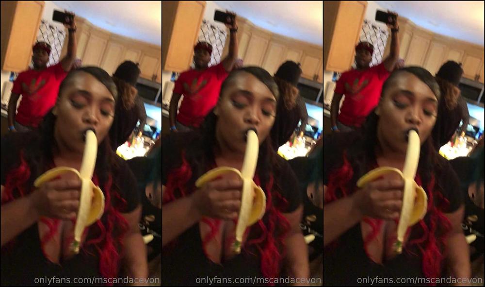Mscandacevon 2019 5108521 Pussy Mobb Banana Deepthroat Contest