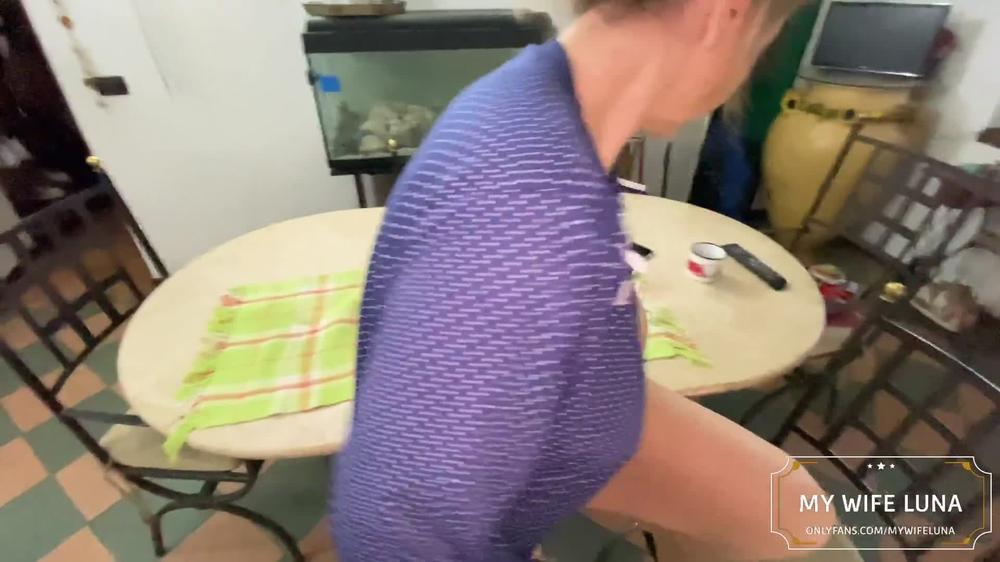 I get my big ass fucked by my husband's big cock