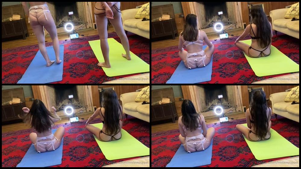 Mlslavepuppet 04 03 2022 2382470034 I Thought I X27 D Lost This Video Always Meant To Share It With You This Is Me And Bella Doing Yoga To