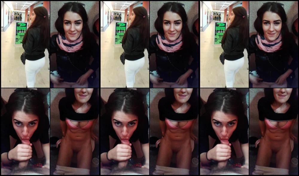 Blueemotion89 Mall Public Toilet Pov Facial