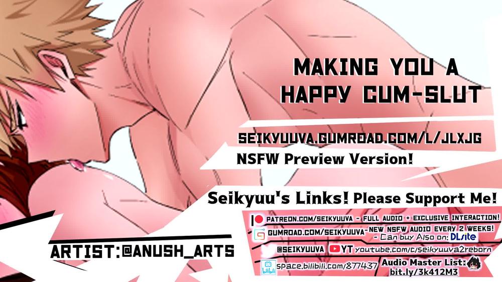 My Hero Academia Bakugou Makes You a Happy Cum-Slut!