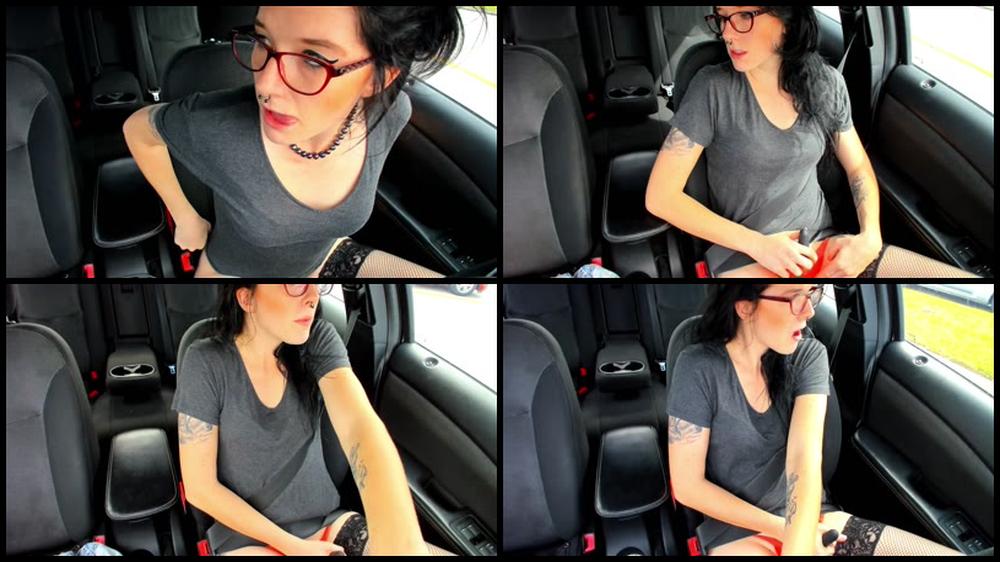 Miss Ellie Cumming While Driving