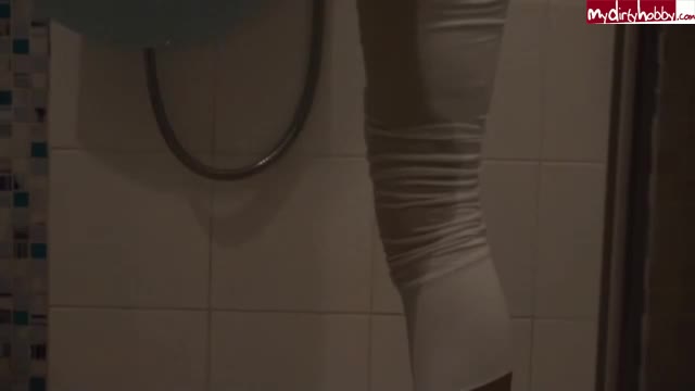 Dirtyjuliette - Durchnässte Weiße Leggins