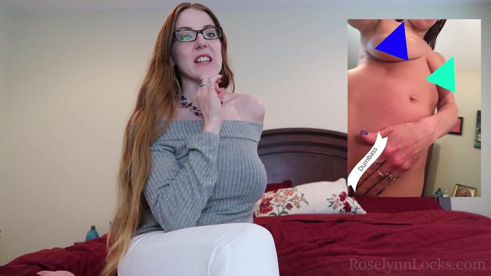 Roselynnlocks Censored Porn For Losers Jerkoff Mocking Manyvids