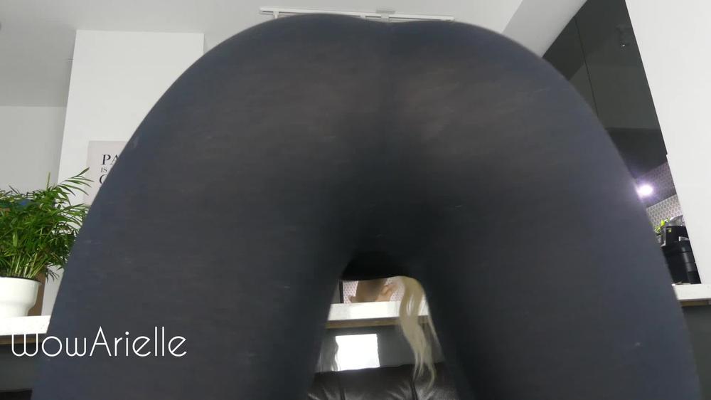 Wowarielle Sweaty Gym Legging Ass Sniffer Manyvids