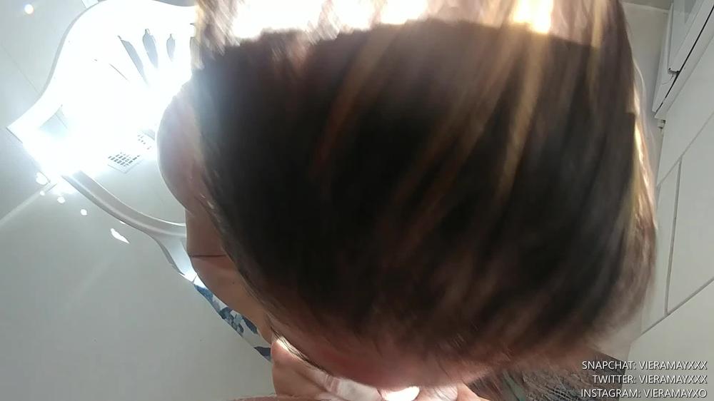 Vieramayxxx - No Makeup Early Morning Blowjob Facial 2019-11-16