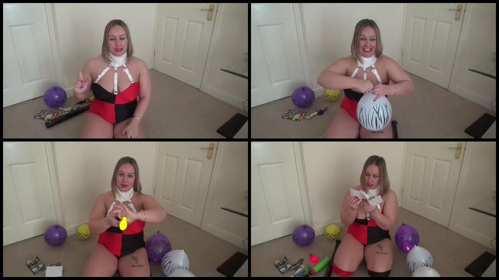 Ashleyrider   Ashley Plays With Her Balloons In Pvc   Manyvids