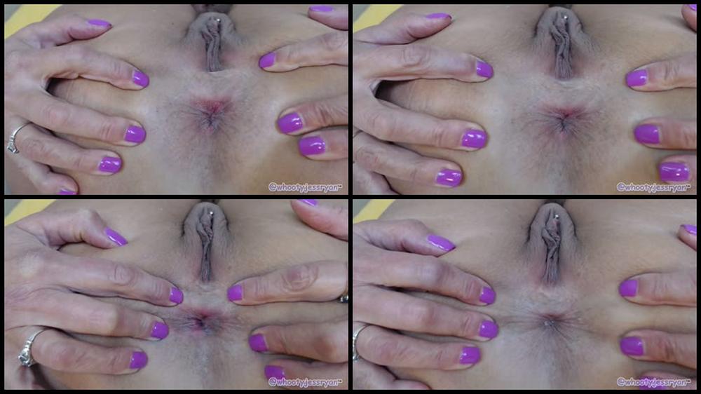 Close Up Anal Winking Gift Fingering Ass Jess Ryan