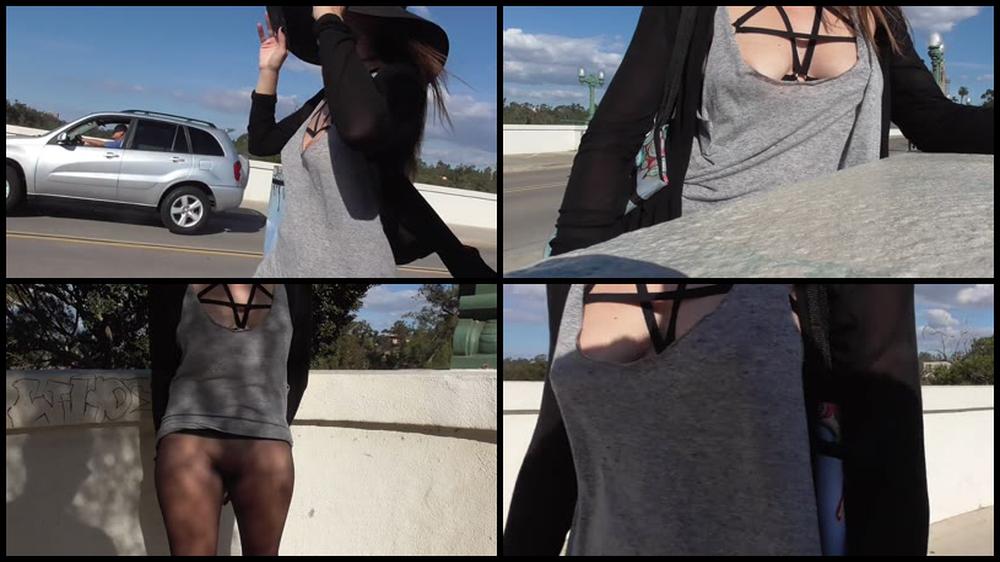 Loose Top At A Park