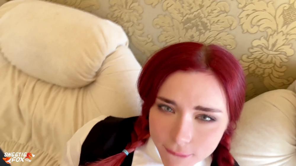 Dirty College Girl Passionate Deepthroat Cock and Rough Fucks POV