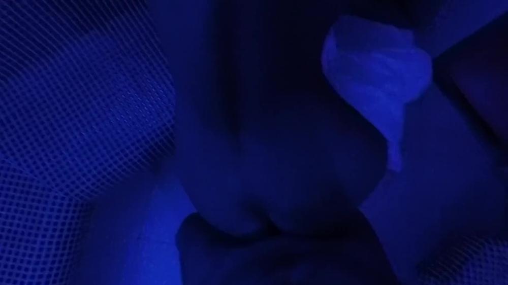 Quickie in eucalyptus sauna - public (interrupted)