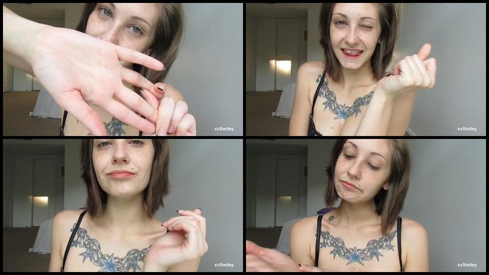 Xxsmiley Licking Yogurt Off My Hands And Fingers