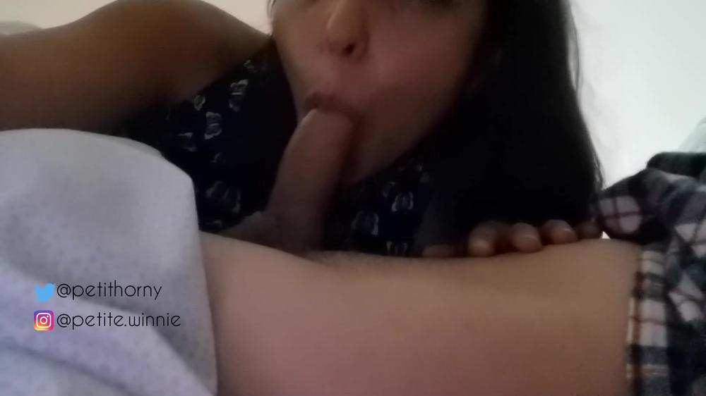 I suck it so good that when he puts it in me it comes very fast