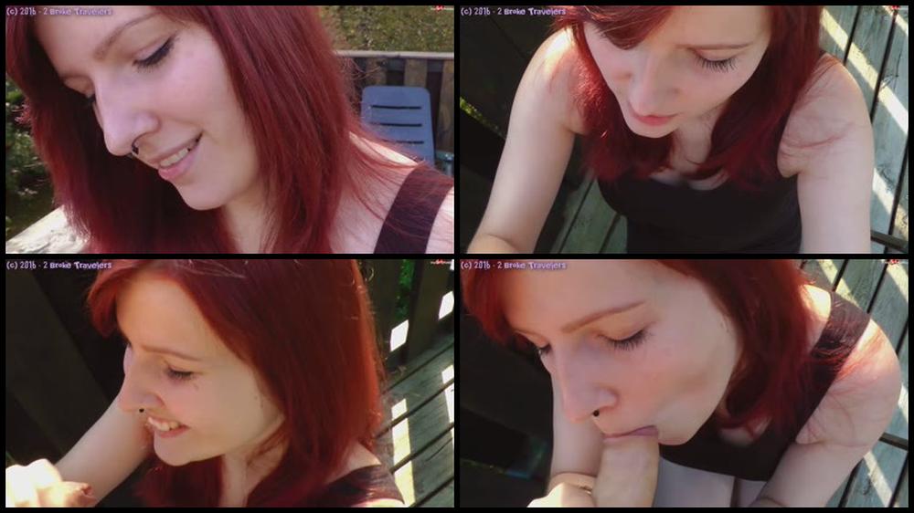 Omg    Ao Creampie Quickie Auf Dem Balkon Der Nachbarin  Mit 2Broketravelers