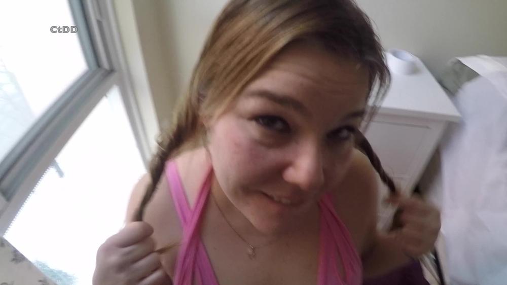 Sticky Messy Deepthroat and Facial POV