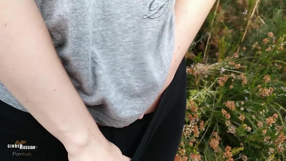 Pov Risky Public Flashing & Blowjob In The Mountain Till Orgasm On Glasses