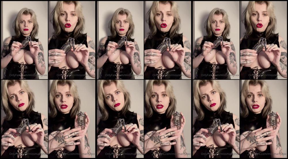 Missmarilynxx 31 12 2021 2316745839 There Are 2 Types Of Chastity Submissives In My Life