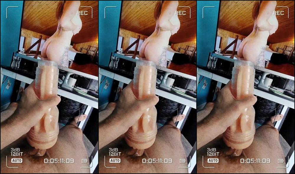 Sucker for Big Porn Tits, Loud Moaning Cumshot