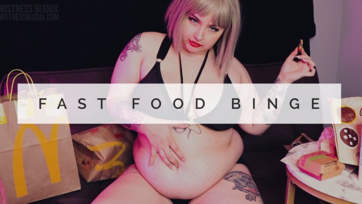 Mistressbijoux Fast Food Binge