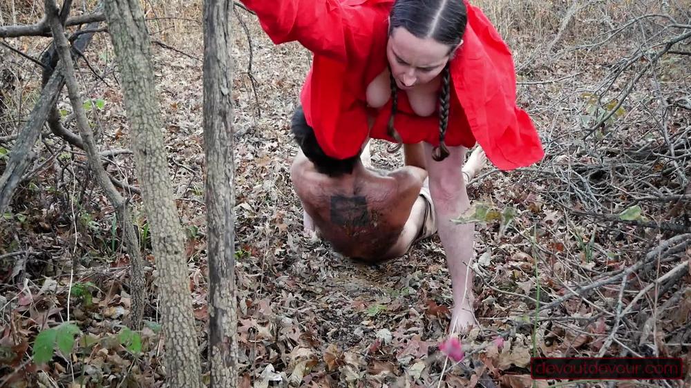 Little Red Chemise: Hairy peasants have historical hump in cold woods