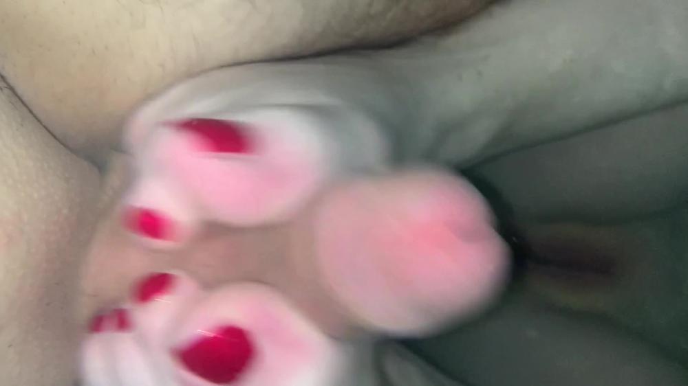 Underwater Ginger Pussy Fingering & Footjob | Extreme Closeups & Creampie