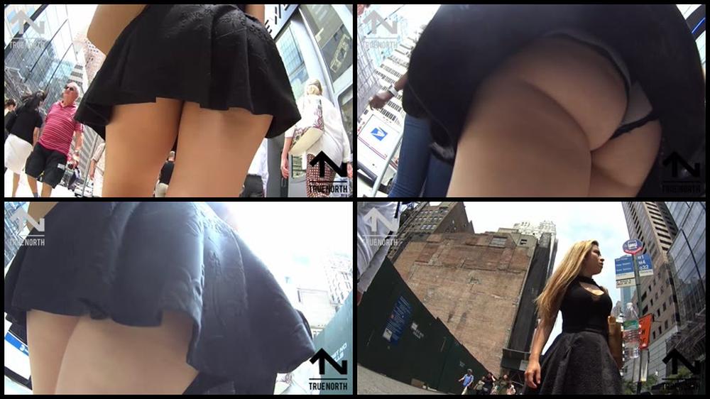 Up   Spanish Hottie In Black Skirt