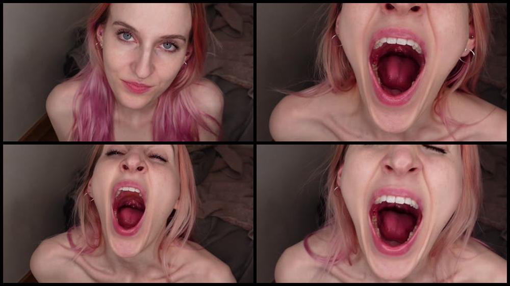 Skyebaeby Yawn Fetish Big Mouth Yawning Manyvids
