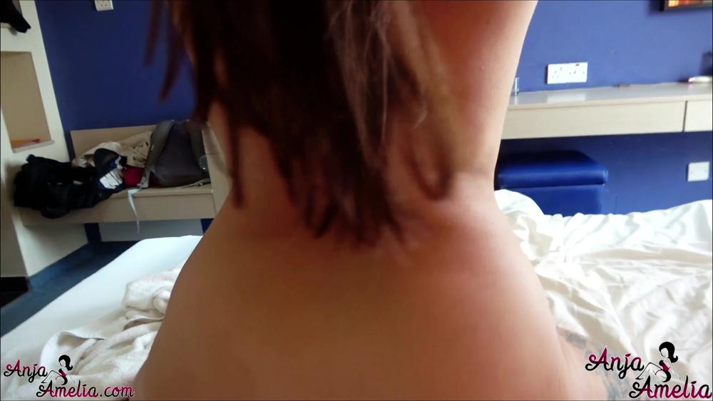 private sex tape of curvy German erotic model