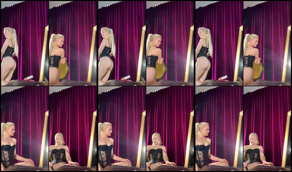 Nikki Hill 05 08 2021 2182453911 Karlsruhe Germany Backstage Video From Provocative Dessous Photo Shooting 40 Four