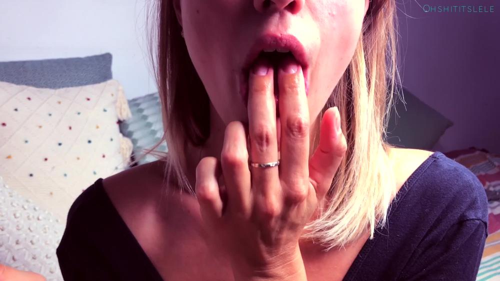 Lele, the college dream girl sucks and makes you cum. JOI countdown