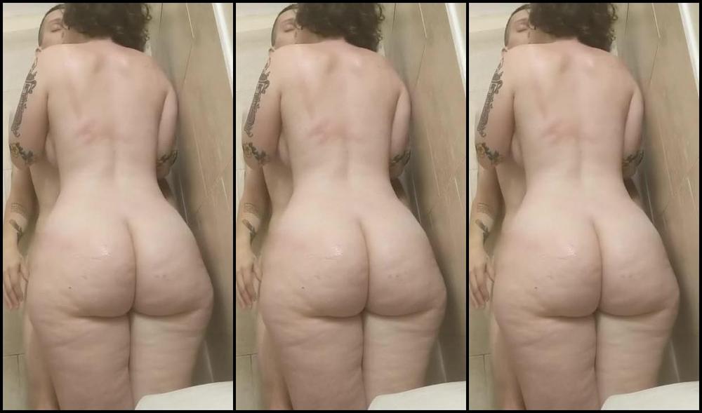 Fun Shower Sex. Fat Ass Gets Cummed On.