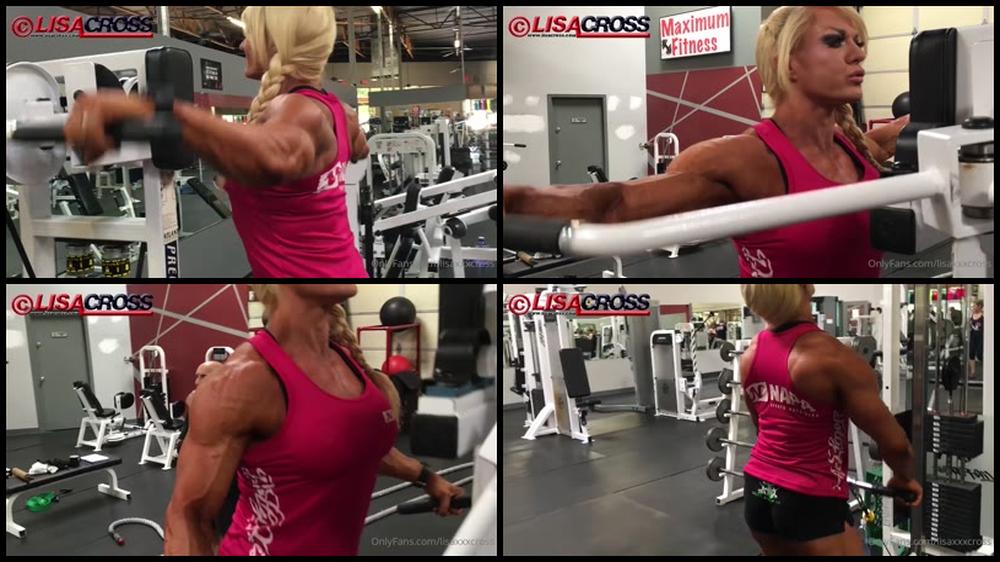 Lisaxxxcross 30 10 2020 1168287602 Training Shoulders With No Carbs At The End Of Diet I Much Prefer My Big Off Season Look