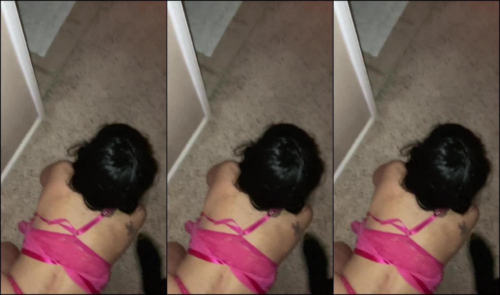 Fucked down the hall -- On her knees Granny go meets BBC Master for ATM and anal