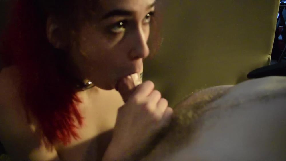 05 - Close Up Glasses Bj Gagging Cum Swallow