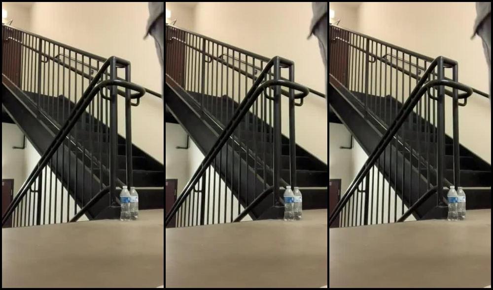 Masturbating in the Courthouse Stairwell
